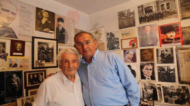 CHP li Sertel den 90 yıllık çınara ziyaret