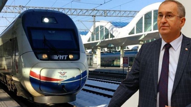 CHP li Sertel den İzmir-Ankara YHT hattı tepkisi: Ne zaman biteceği meçhul!