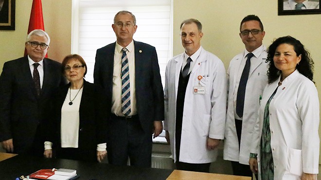 CHP’li Sertel den Tıp Bayramı’nda hastanelere ziyaret