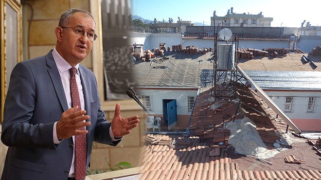 CHP li Sertel duyurdu: Cezaevinde yatan mahkuma çatı ihalesi!