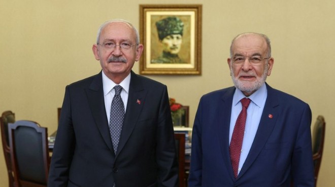 CHP lideri Kılıçdaroğlu, Karamollaoğlu ile görüştü