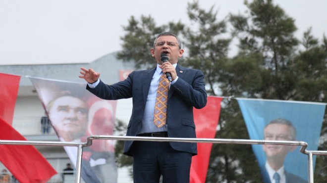 CHP Lideri Özel: İzmir de büyük bir oyun oynanıyor!