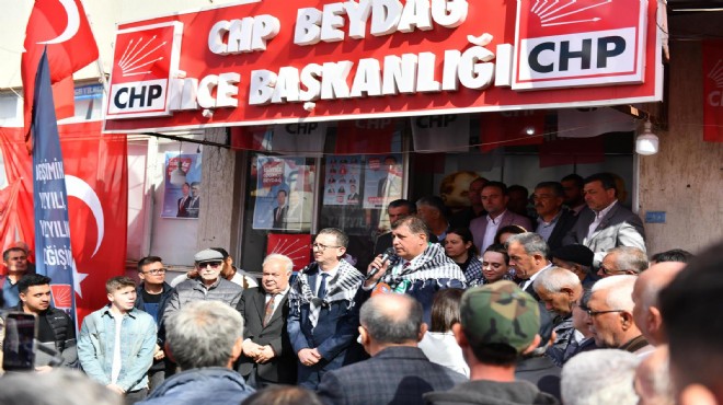 CHP nin adayı Tugay dan Beydağ a soğuk hava deposu ve greyder sözü