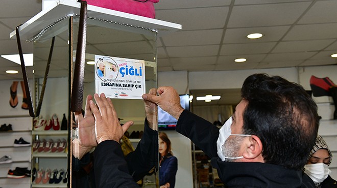Çiğli’de esnaf ile vatandaşı buluşturan proje