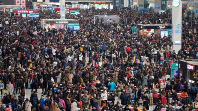 Çin nüfusu 1961 den beri ilk kez azaldı