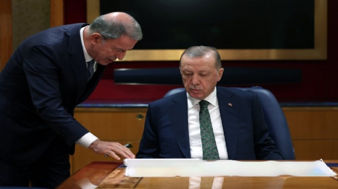 Cumhurbaşkanı Erdoğan dan Bakan Akar a telefon!