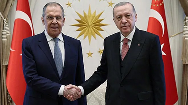 Cumhurbaşkanı Erdoğan, Lavrov u kabul etti