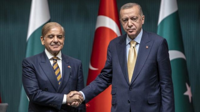 Cumhurbaşkanı Erdoğan ve Şahbaz Şerif görüştü
