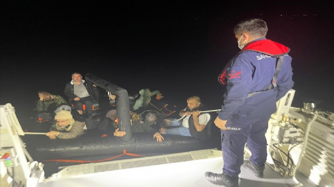 Denizde can pazarı: 79 düzensiz göçmen kurtarıldı!