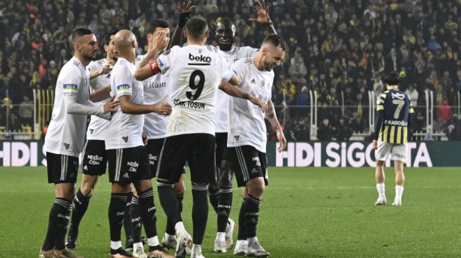 Fener yara aldı... Derbide kazanan Beşiktaş!