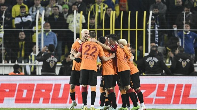 Derbide kazanan taraf Galatasaray!