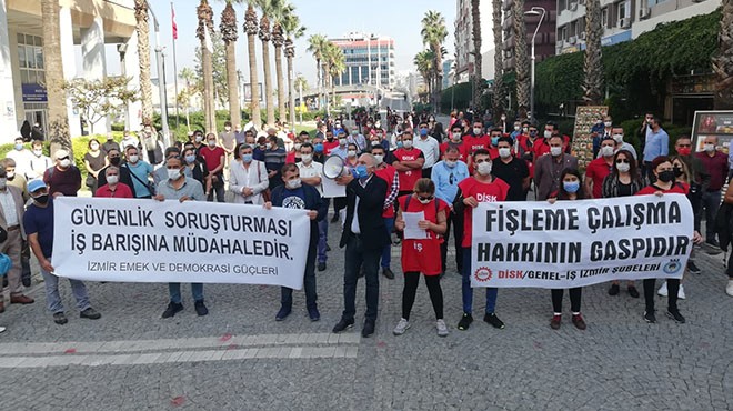 DİSK, İzmir de alana indi: İşçinin sabrını sınamayın!