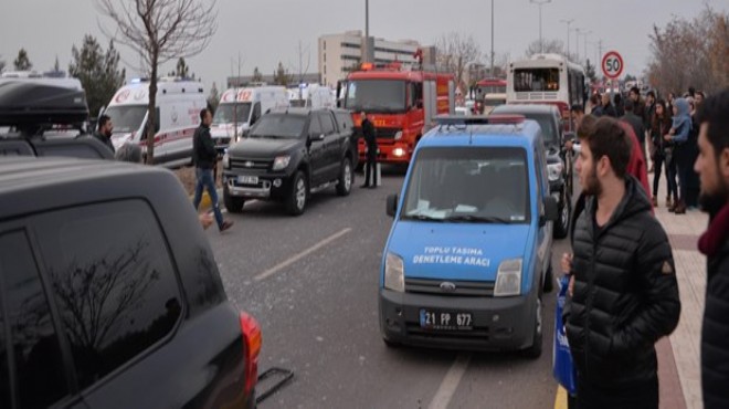 Diyarbakır da polis servisine saldırı: 4 şehit