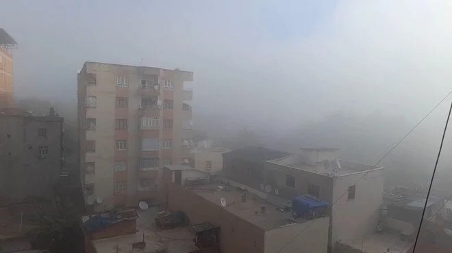 Diyarbakır da uçuşlara sis engeli