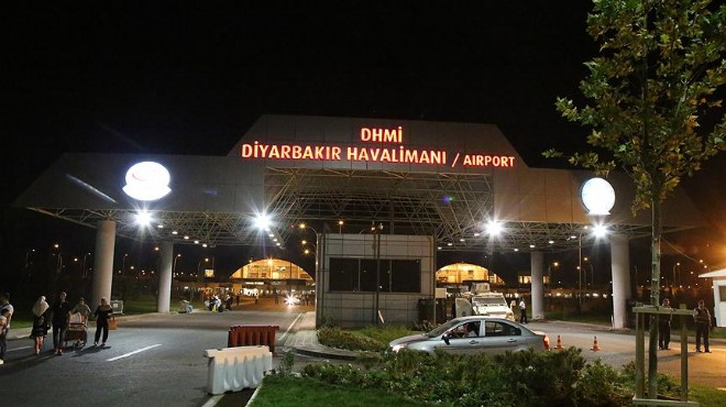 Diyarbakır Havalimanı na roketatarlı saldırı