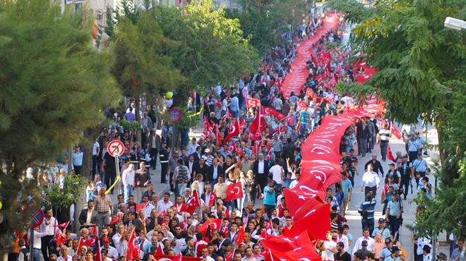 Doğu ve Güneydoğu halkı PKK terörünü protesto için alana iniyor!