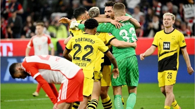 Dortmund, 10 yıl sonra deplasmanda Bayern’i yıktı