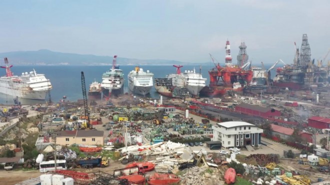 DTO Aliağa Şube den  asbestli gemi  açıklaması: Sektör zarar görüyor!