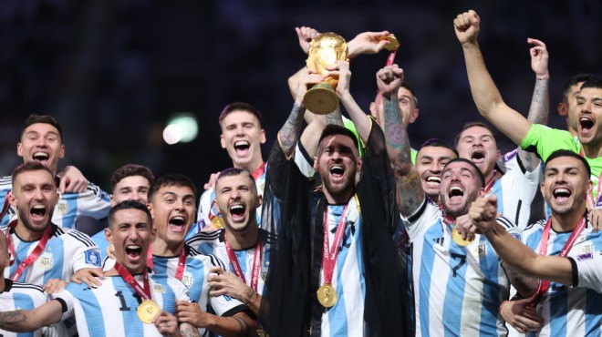 Dünya Kupası şampiyonu Arjantin!