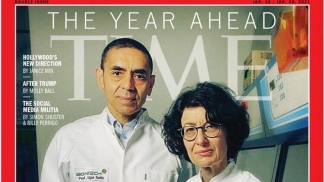 Dünyaca ünlü bilim insanları Time dergisinin kapağında