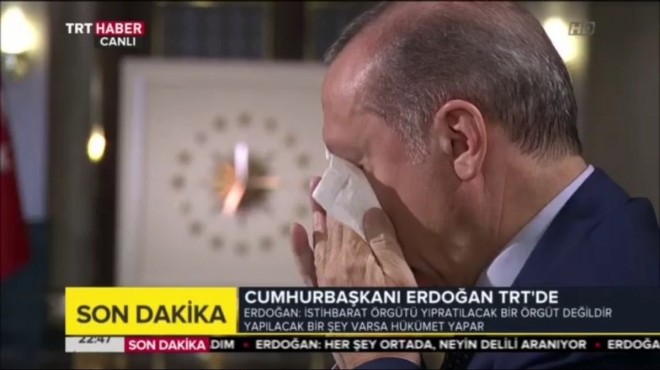 Duygu dolu anlar: O görüntüler Erdoğan ı ağlattı
