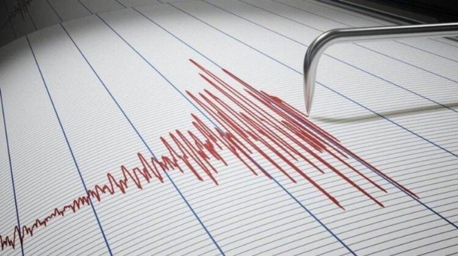 Ege Denizi nde 3.5 büyüklüğünde deprem