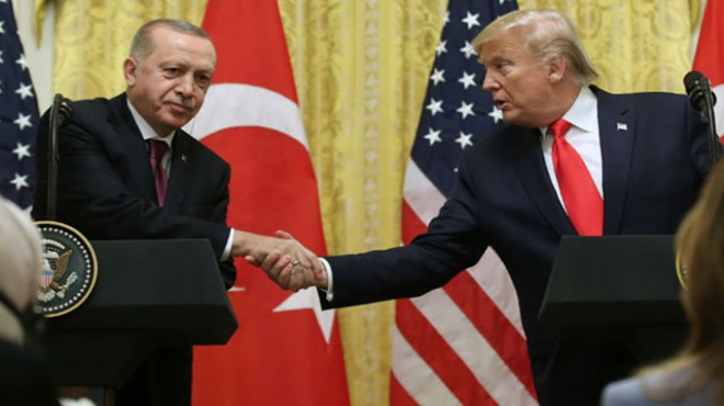 Erdoğan, ABD Başkanı Trump la görüştü