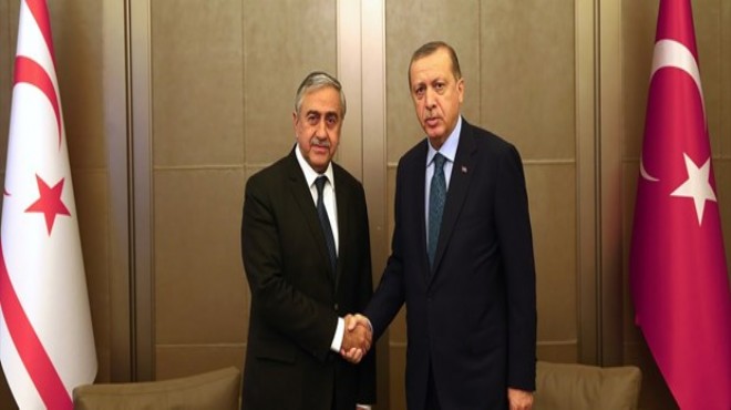 Erdoğan, Akıncı ile müzakere sürecini görüştü