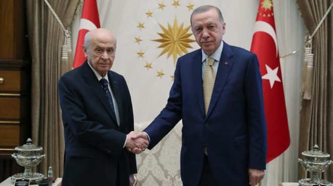 Erdoğan, Bahçeli ile Beştepe de görüştü