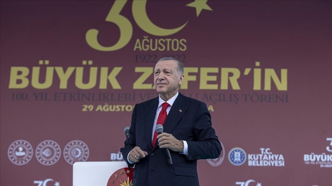Erdoğan: Bu millet, imansızları İzmir den denize döktü