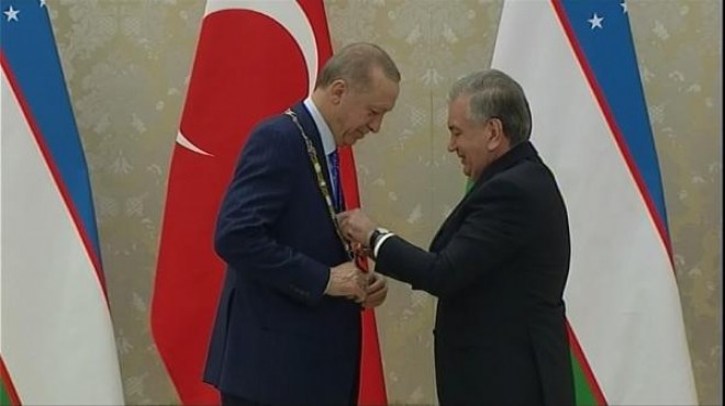 Erdoğan: Bu nişanı büyük bir onurla taşıyacağım