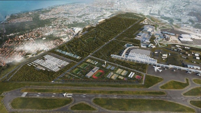 Erdoğan dan Atatürk Havalimanı paylaşımı