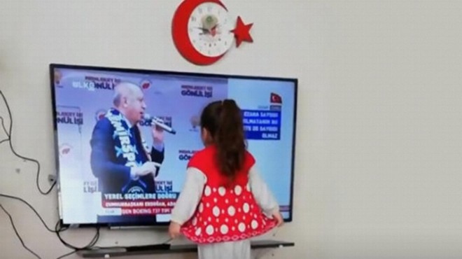Erdoğan’dan minik hayranına İzmir mitingi daveti