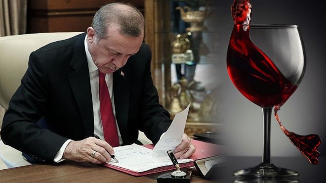 Erdoğan dan  şarap  onayı: Gümrüksüz gelecek