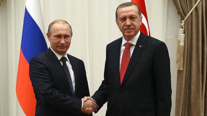 Erdoğan ile Putin den telefonda Suriye zirvesi!