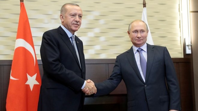 Erdoğan ile Putin Filistin üzerine görüştü
