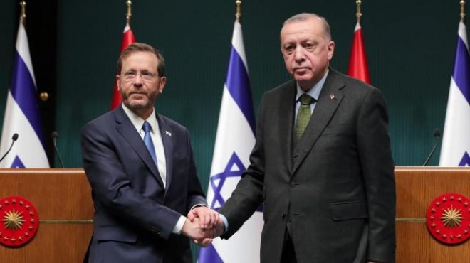 Erdoğan, İsrailli mevkidaşı ile görüştü