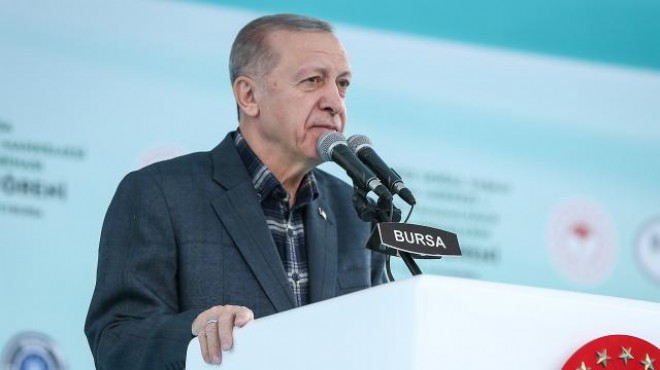 Erdoğan: Kuraklık var, çare de baraj!