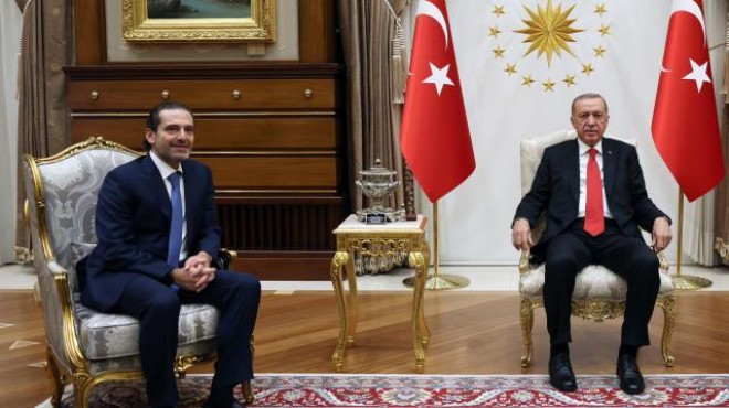 Erdoğan, Lübnan eski Başbakanını kabul etti