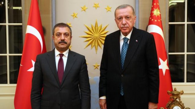 Erdoğan, Merkez Bankası Başkanı ile buluştu!