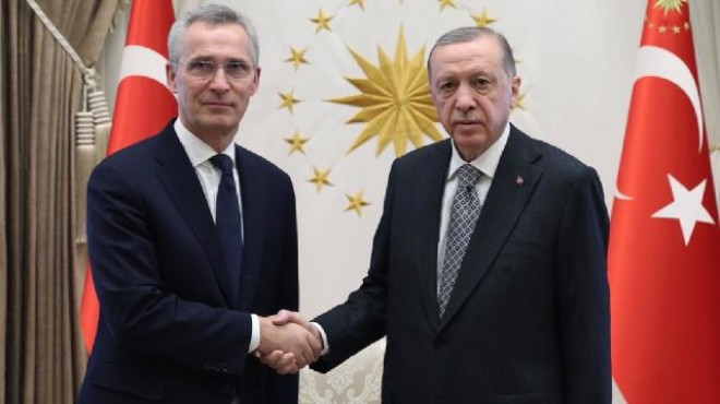 Erdoğan, NATO Genel Sekreteri ile görüştü!