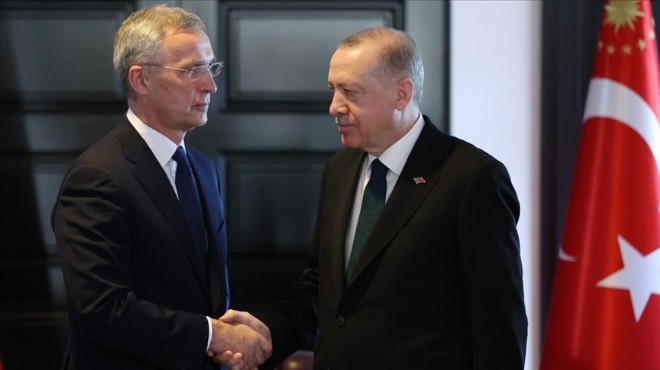 Erdoğan, NATO Genel Sekreteri ile görüştü
