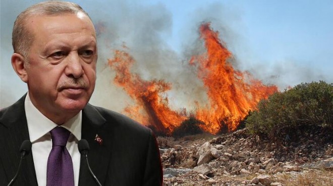 Erdoğan: Yangına siyasi yaklaşılması üzüntü verici