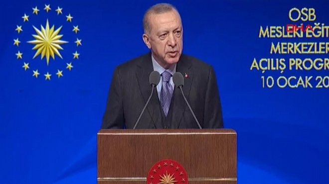 Erdoğan: Yeni bir projeyi daha devreye alıyoruz