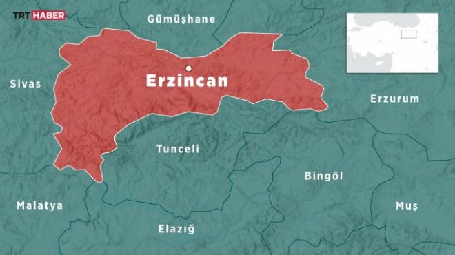 Erzincan da 4,2 büyüklüğünde deprem!