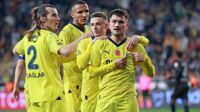 Fenerbahçe ye galibiyet için 45 dakika yetti!