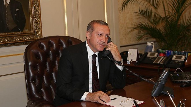 Flaş! Erdoğan Trump la telefonda görüştü