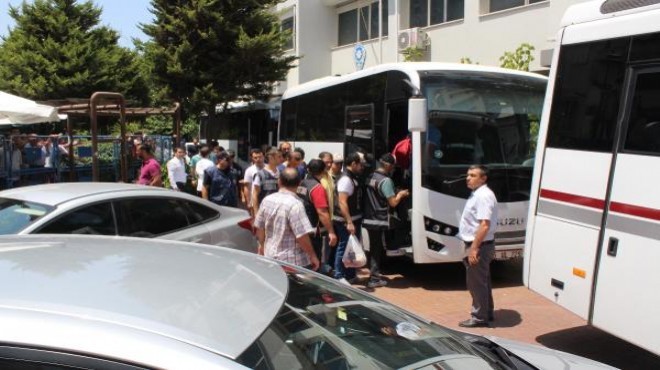 Flaş! İzmir’deki yargı operasyonunda 24 tutuklama