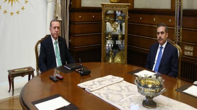 Erdoğan dan Fidan la 2 saatlik zirve!
