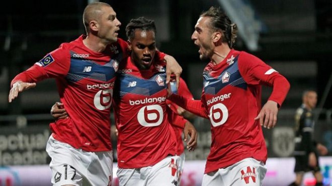 Fransa da Türk millileri etkisi: Şampiyon Lille